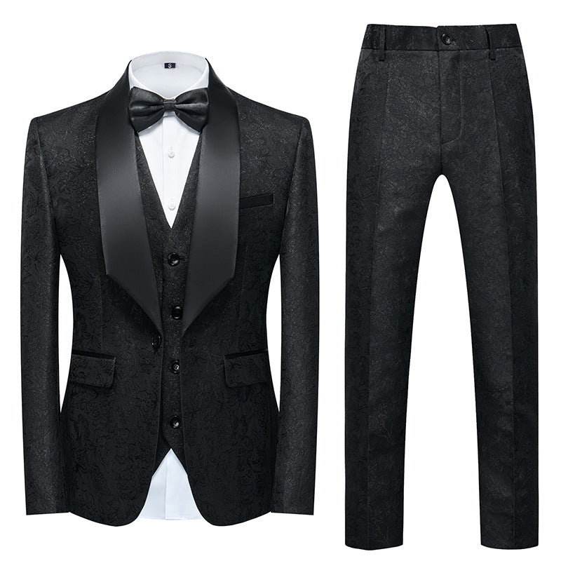Blossom Harmony Ensemble 3-Piece Suit（7 Colors）S8332-White-DOOHOOB