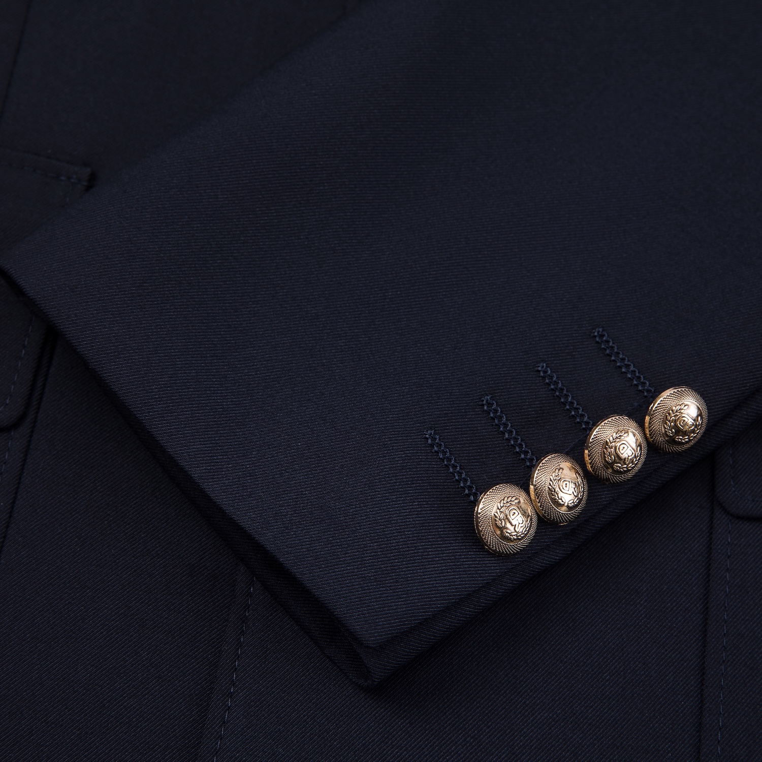 Black Multi-pocket Suit S8641