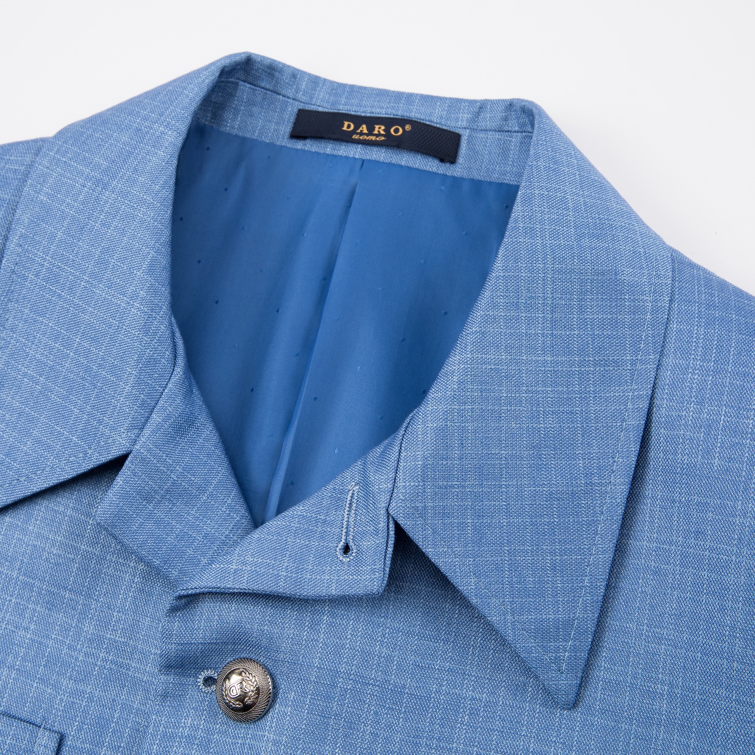 Blue Zhongshan Suit S8638