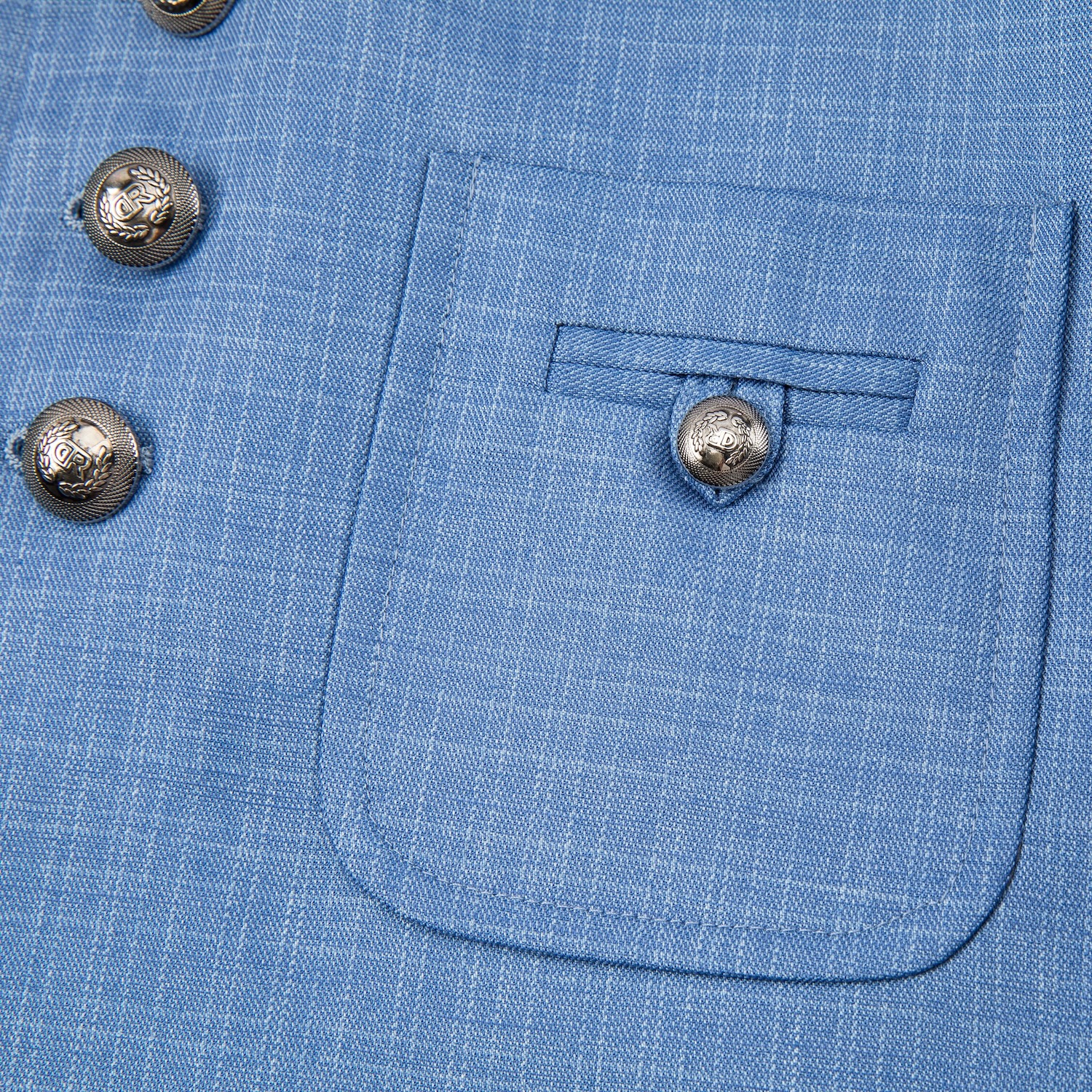 Blue Zhongshan Suit S8638