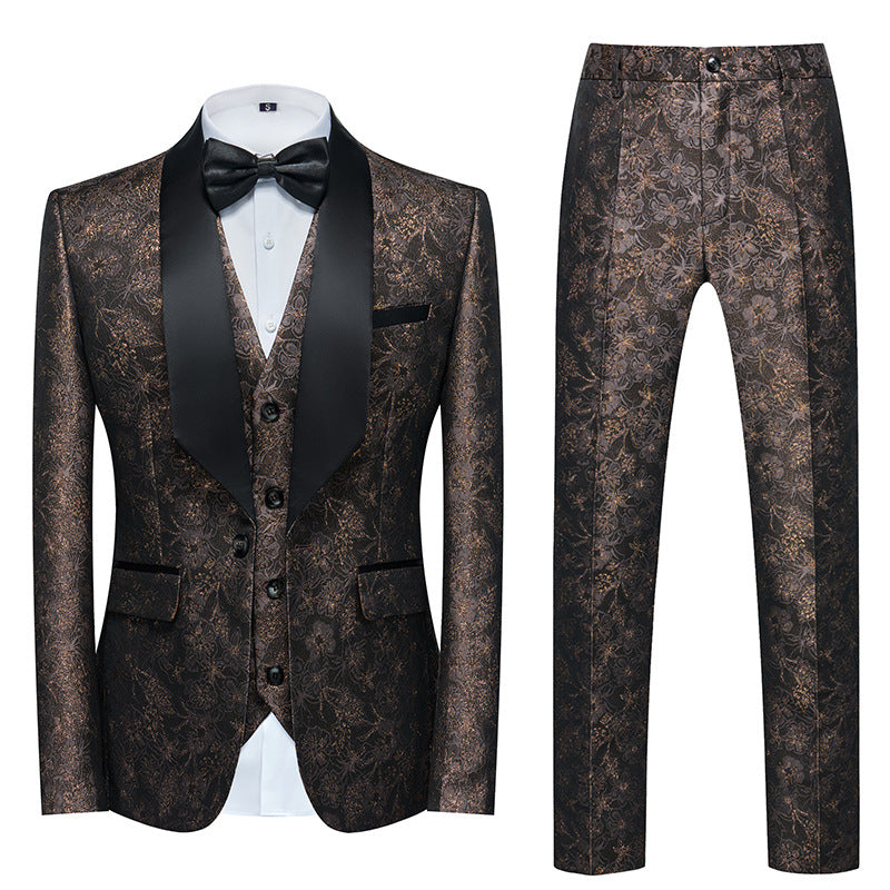 Blossom Harmony Ensemble 3-Piece Suit（7 Colors）S8332-White-DOOHOOB