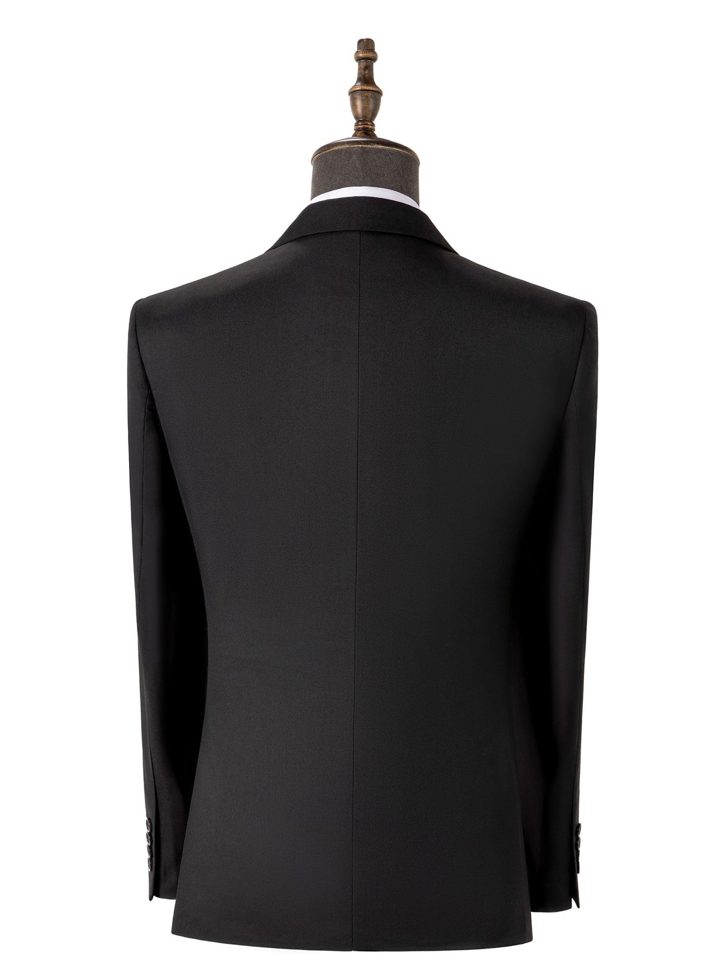 Purple Color-block Suit S8611