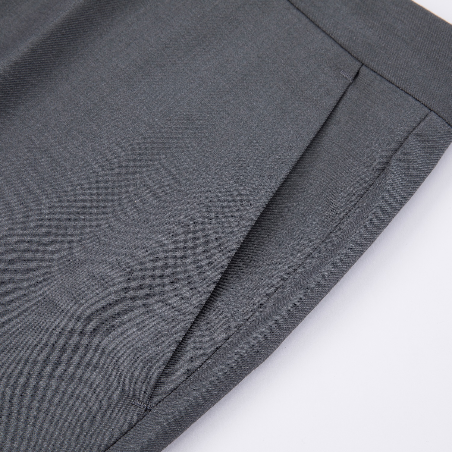 Grey Multi-pocket Short-sleeved Suit S8639