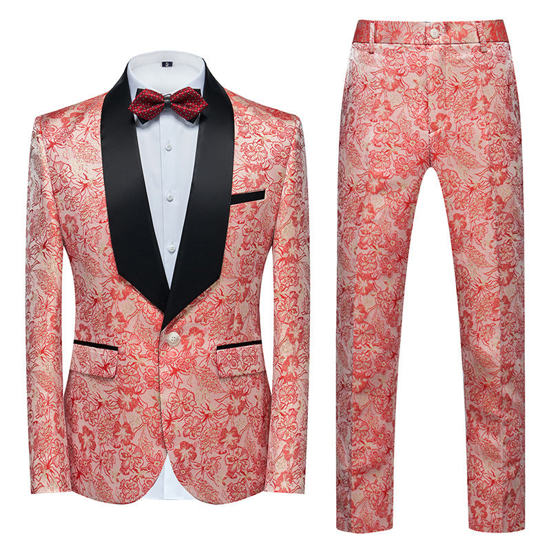 Floral Print 2 Piece Suit S7050-DOOHOOB