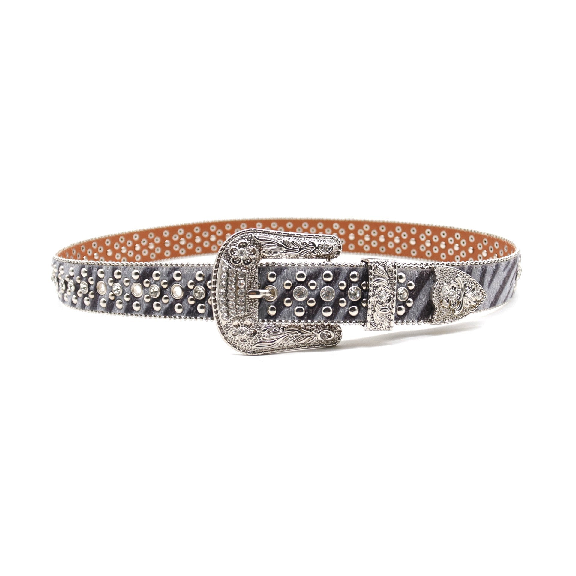 Leopard Rhinestone Belt B4012-DOOHOOB