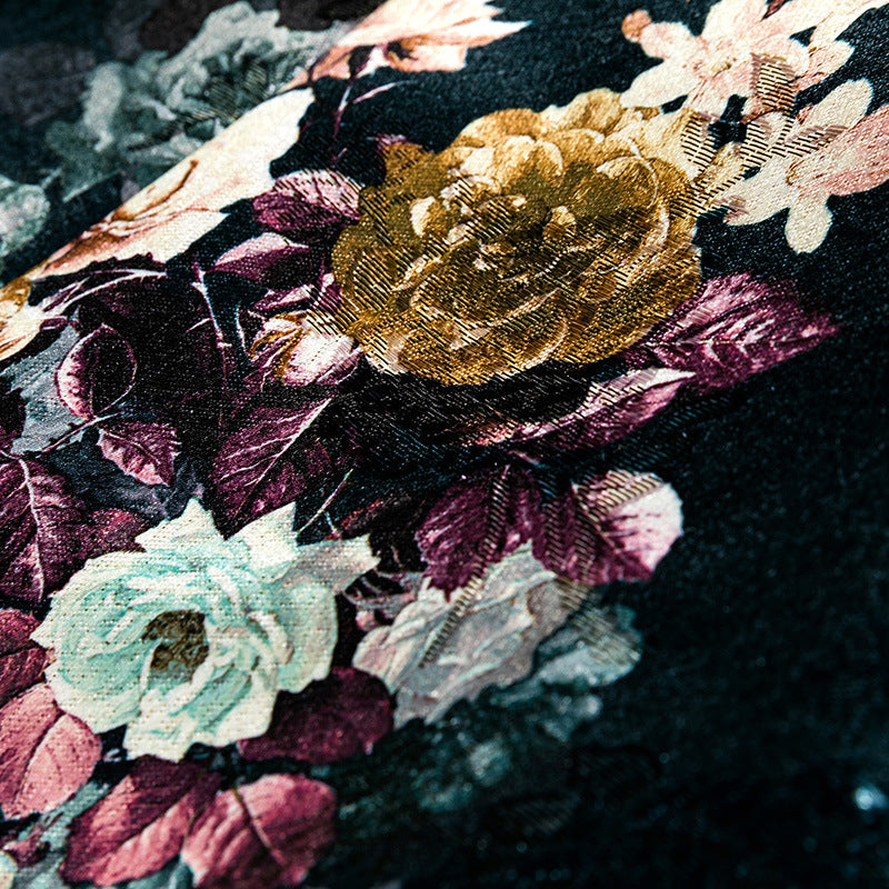 Viridian Flower Print Blazer S8313-DOOHOOB