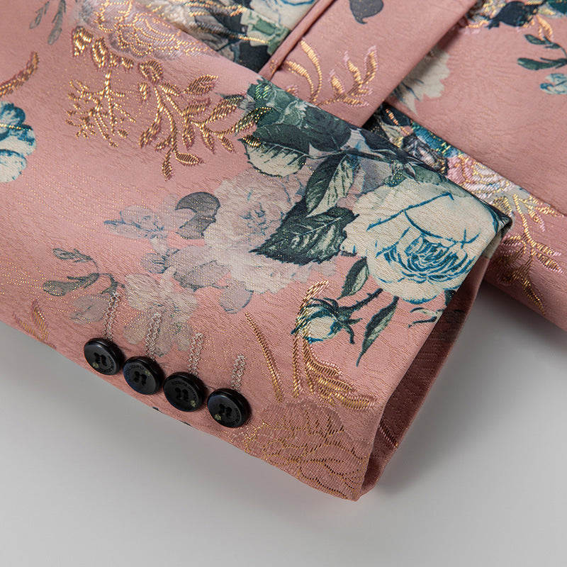 Emerald Gardens Blush Blazer S8328-DOOHOOB