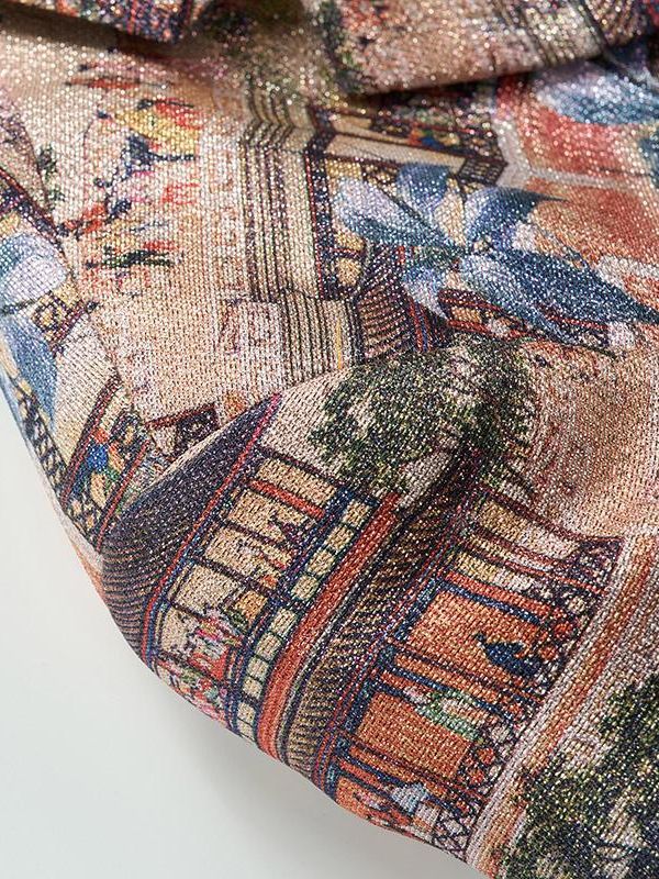 Retro Printing Blazer S8302-DOOHOOB