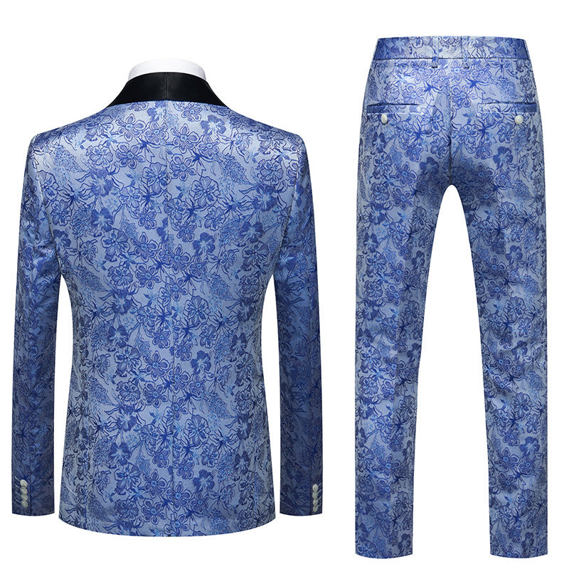 Blossom Harmony Ensemble 3-Piece Suit（7 Colors）S8332-White-DOOHOOB