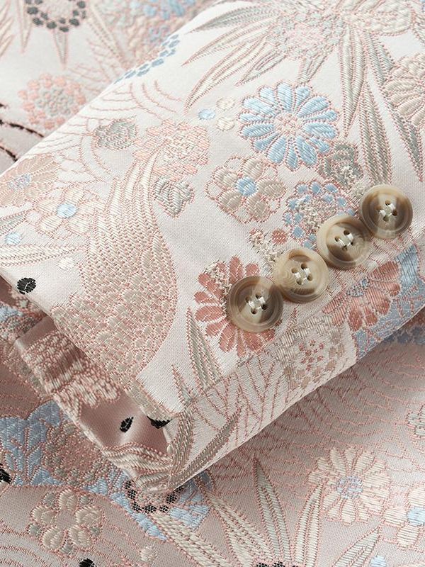 Pink Texture Suit S8309-DOOHOOB