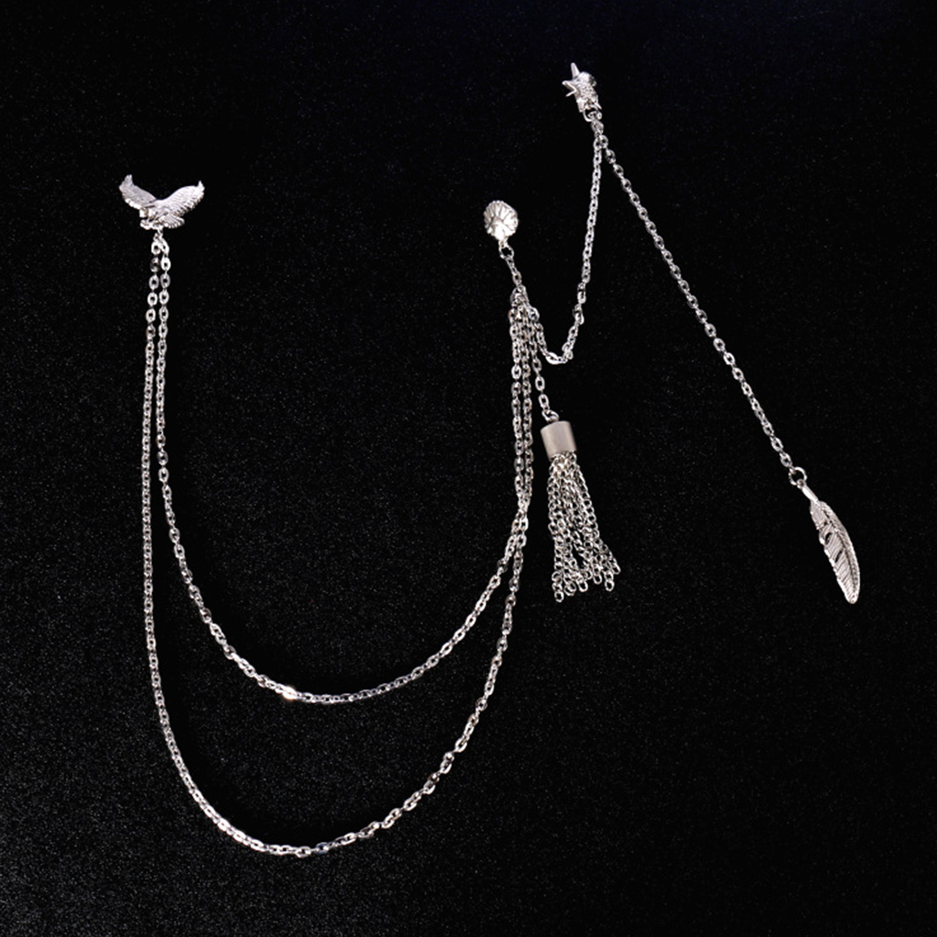 Fashion Eagle Suit Brooch A1019-DOOHOOB