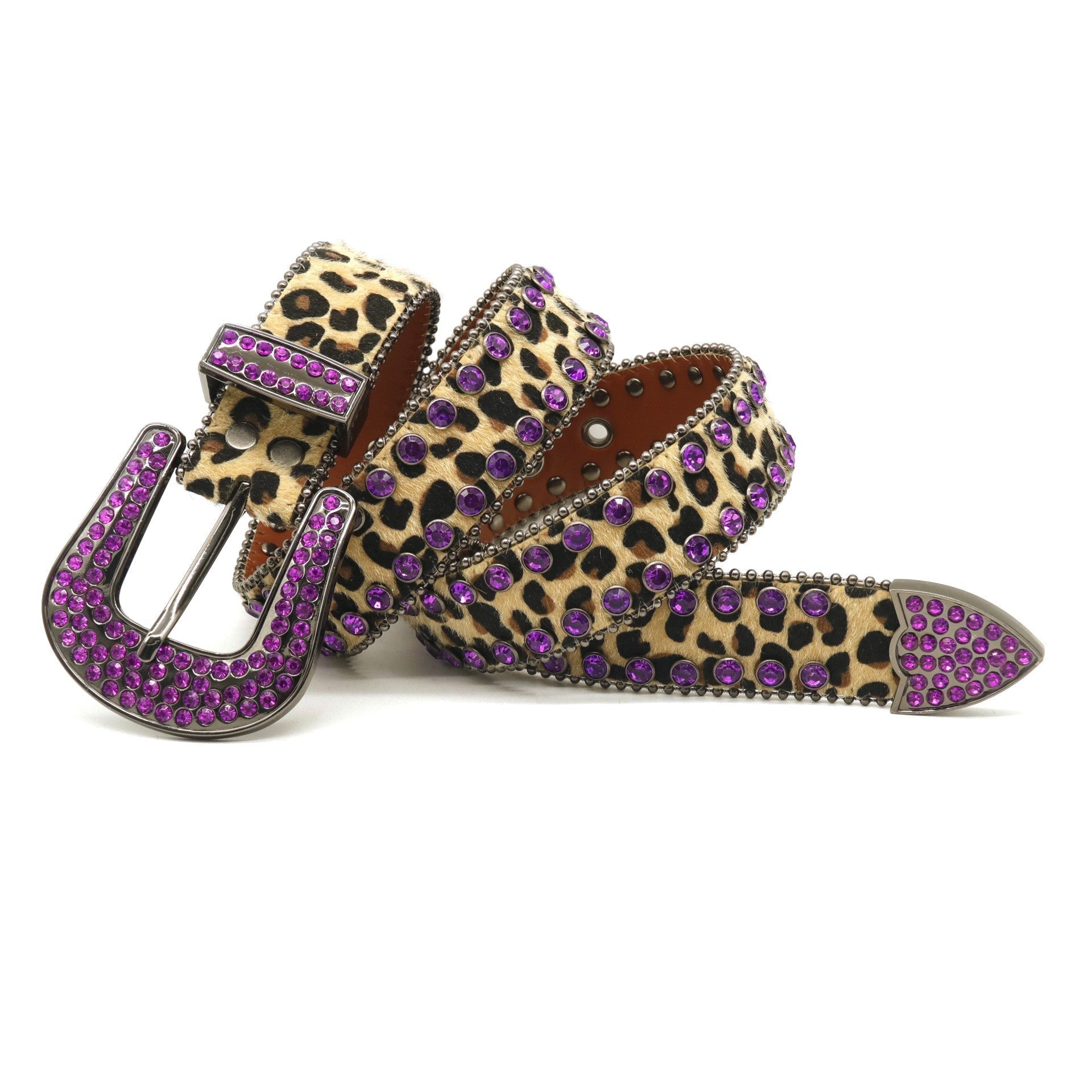 Riveted Rhinestone Belt B4011-DOOHOOB