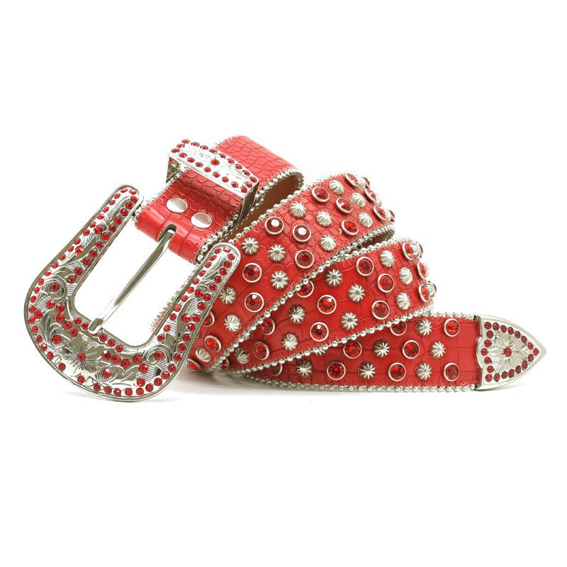 Italy Rhinestone Belts B4013-DOOHOOB