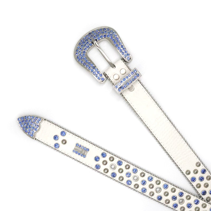 Riveted Rhinestone Belt B4021-DOOHOOB