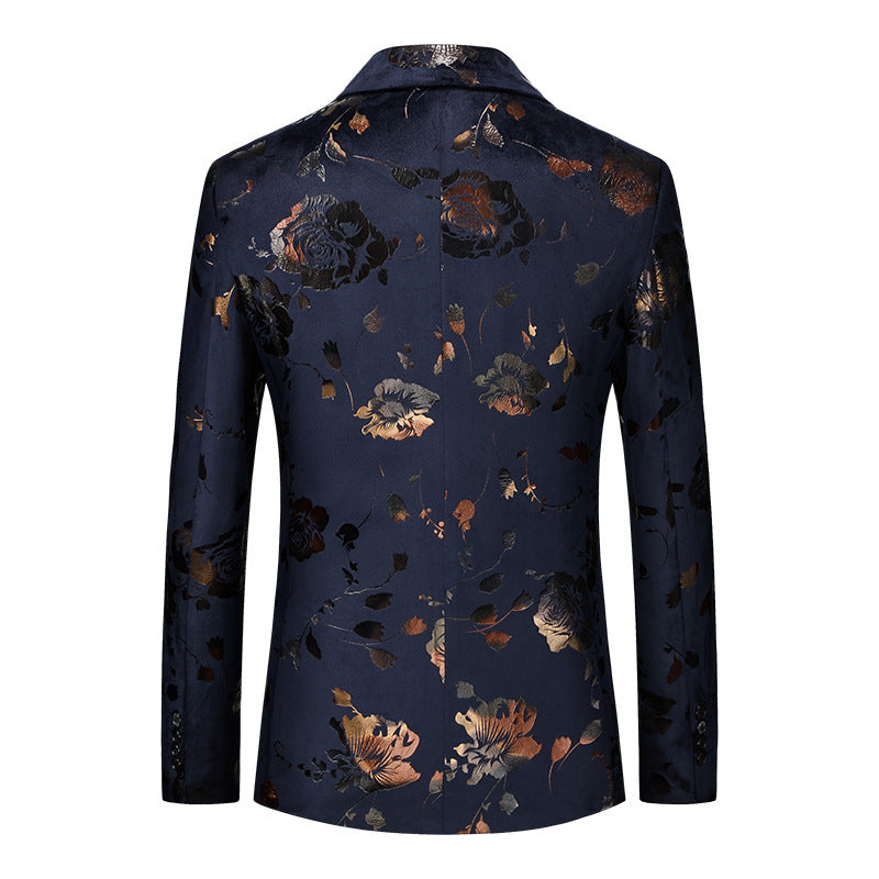 Floral Embroidery Blazer S7036-DOOHOOB