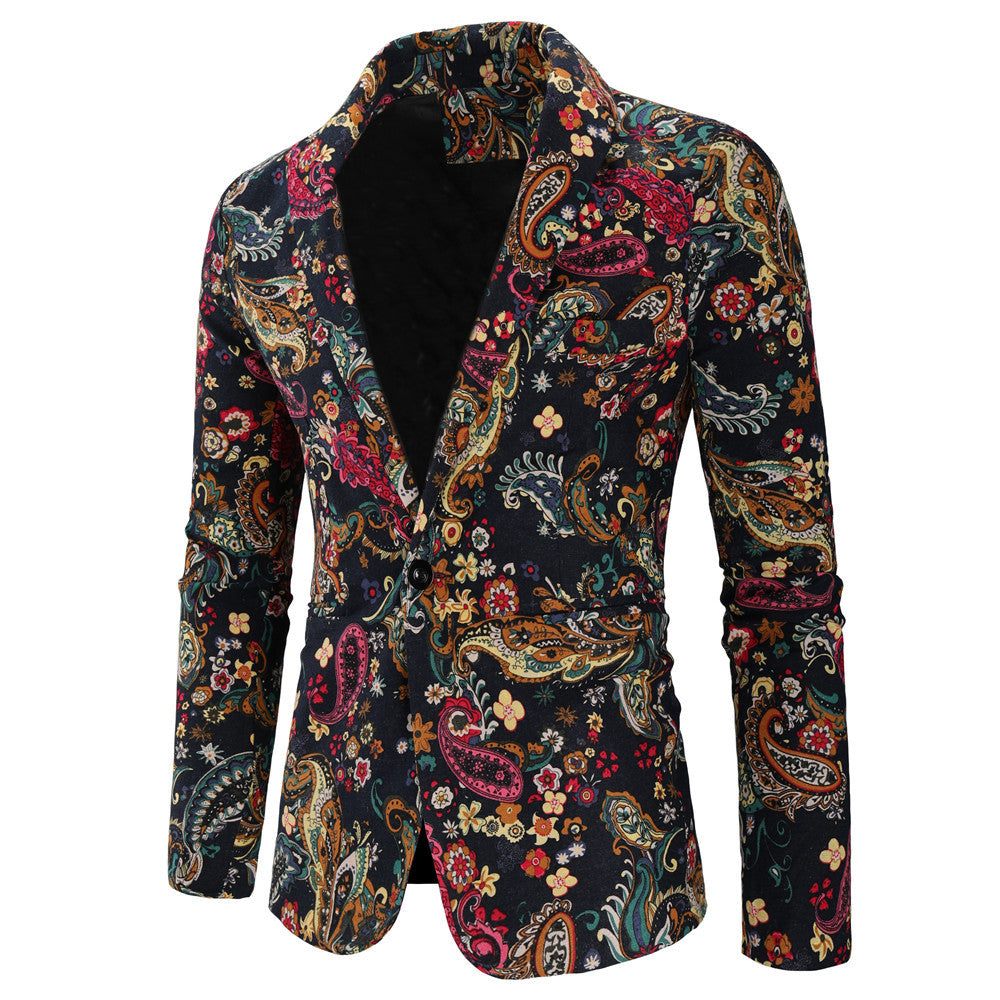 Floral Embroidery Blazer S7037-DOOHOOB