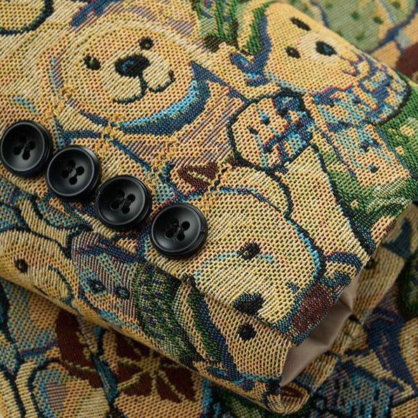 Vintage Bear Blazer S8303-DOOHOOB