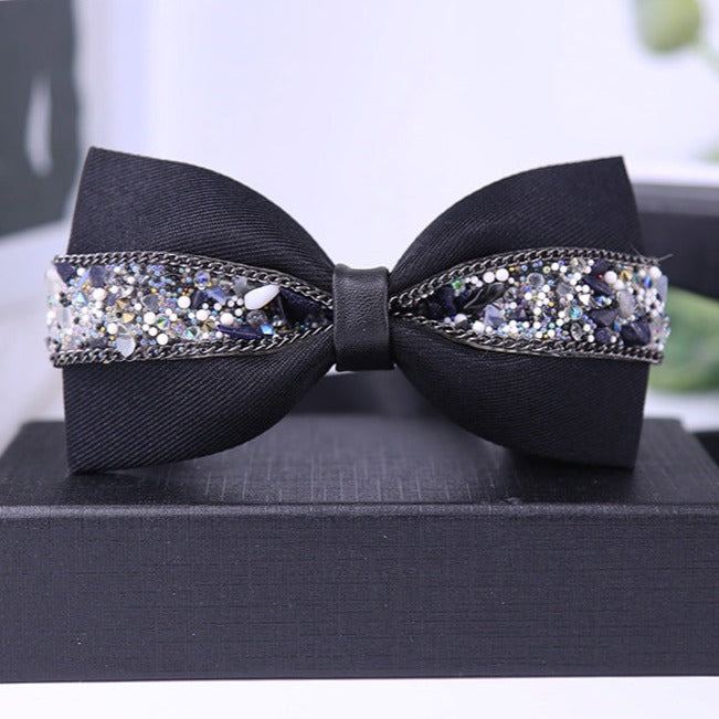 Doohoob Galaxy Sequins Bow Tie T2011-DOOHOOB
