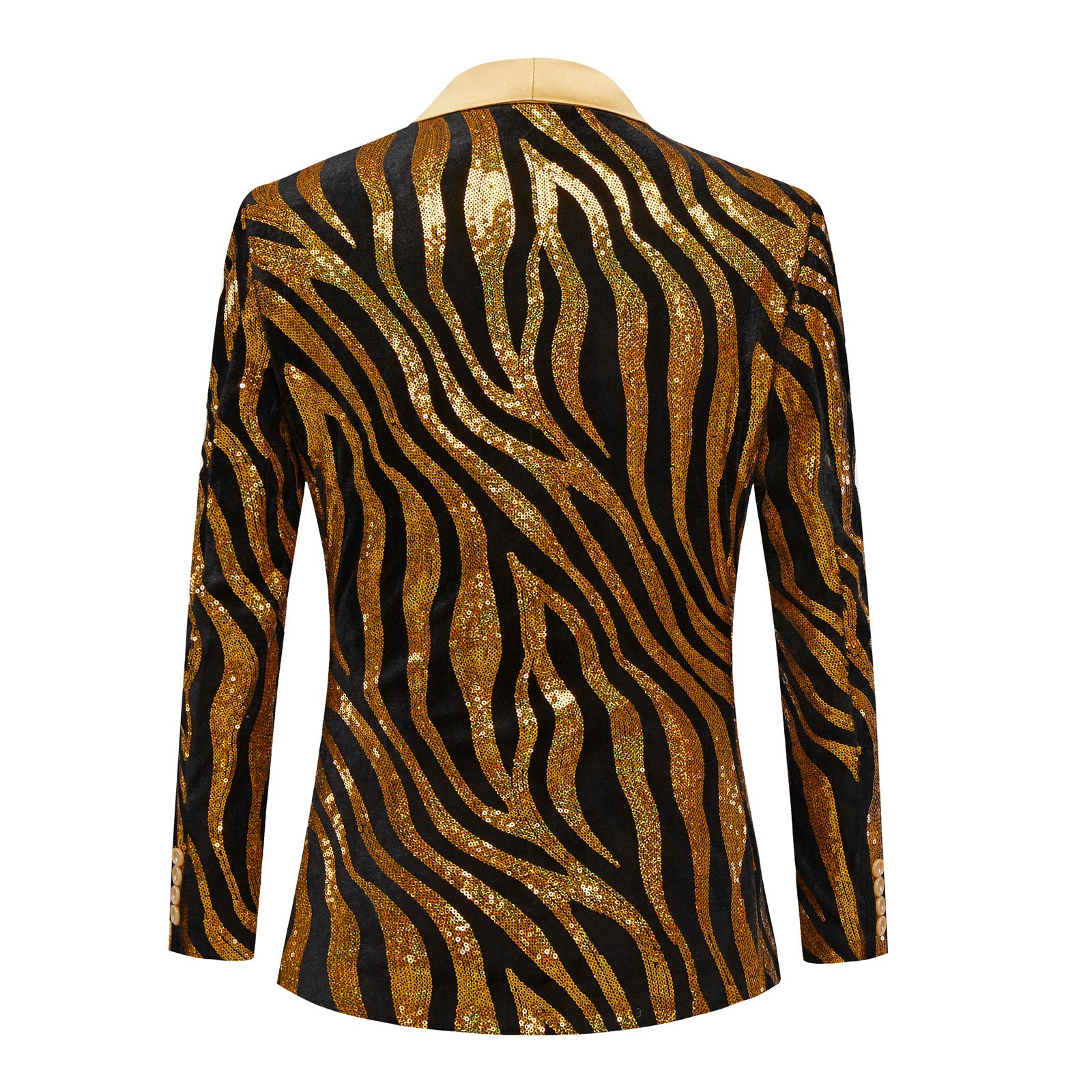 Golden Gleam Zebra Stripes Tuxedo S8339-DOOHOOB