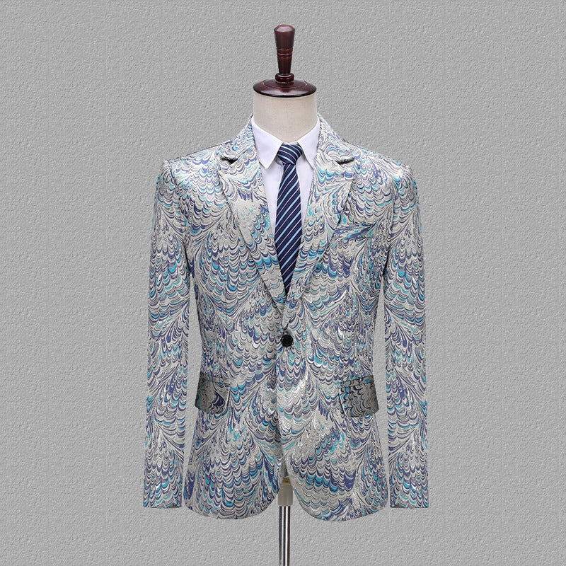 Peacock Jacquard Tuxedo S8404-DOOHOOB