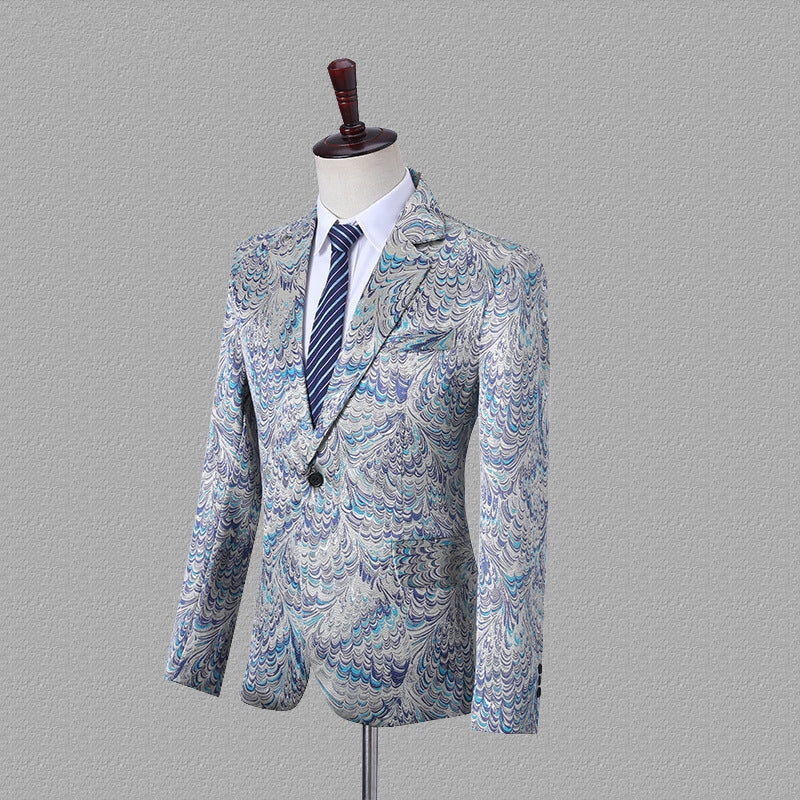 Peacock Jacquard Tuxedo S8404-DOOHOOB