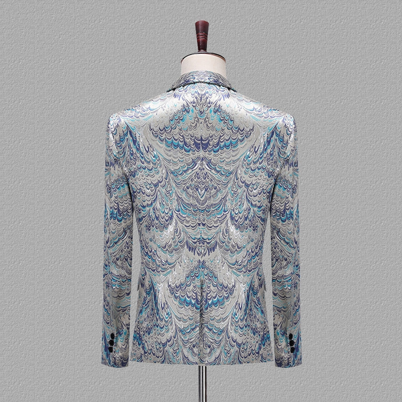 Peacock Jacquard Tuxedo S8404-DOOHOOB