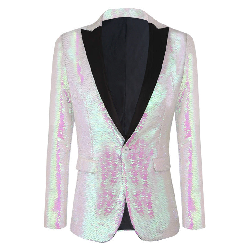 Pink Sequin Gala Tuxedo S8406-DOOHOOB