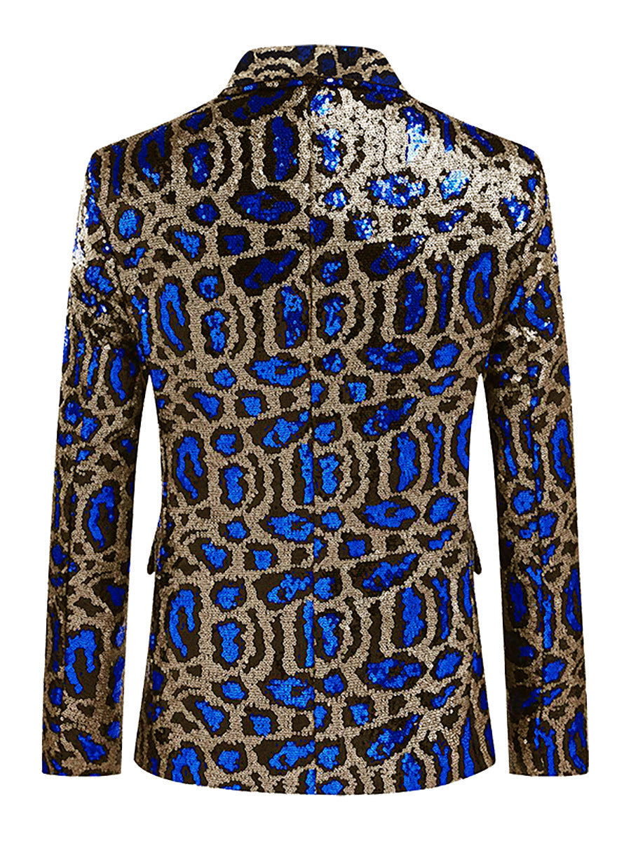 Leopard Print Sequin Gala Tuxedo S8408-DOOHOOB
