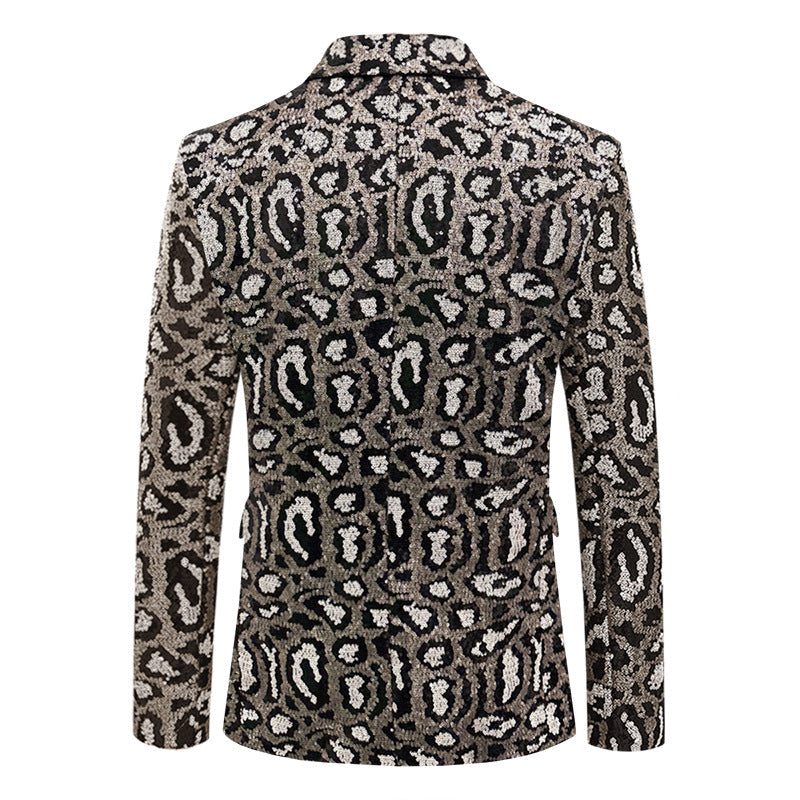 Leopard Print Sequin Gala Tuxedo S8408-DOOHOOB