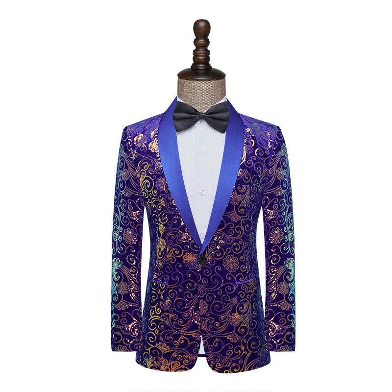 Proscenium Sequins Tuxedo S8410-DOOHOOB