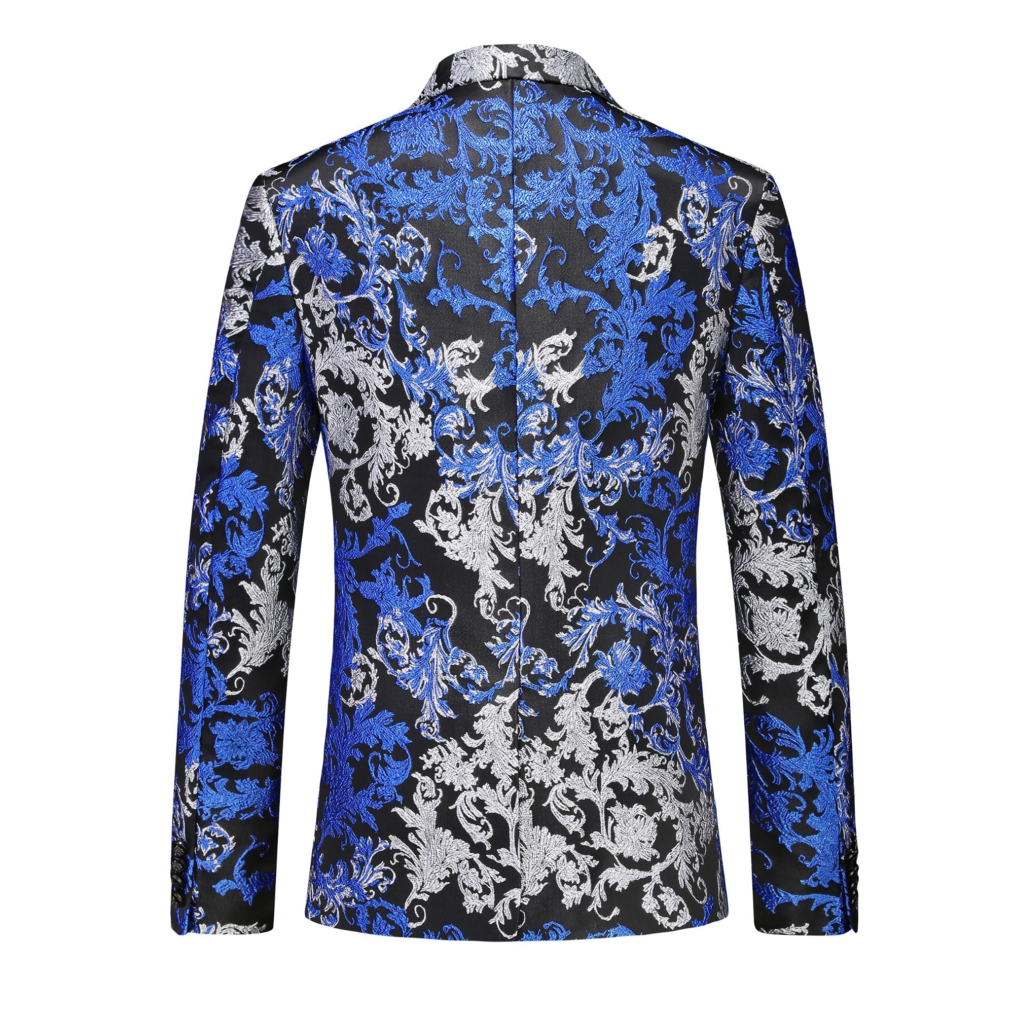 Elegant Gold Floral Dinner Jacket S8695