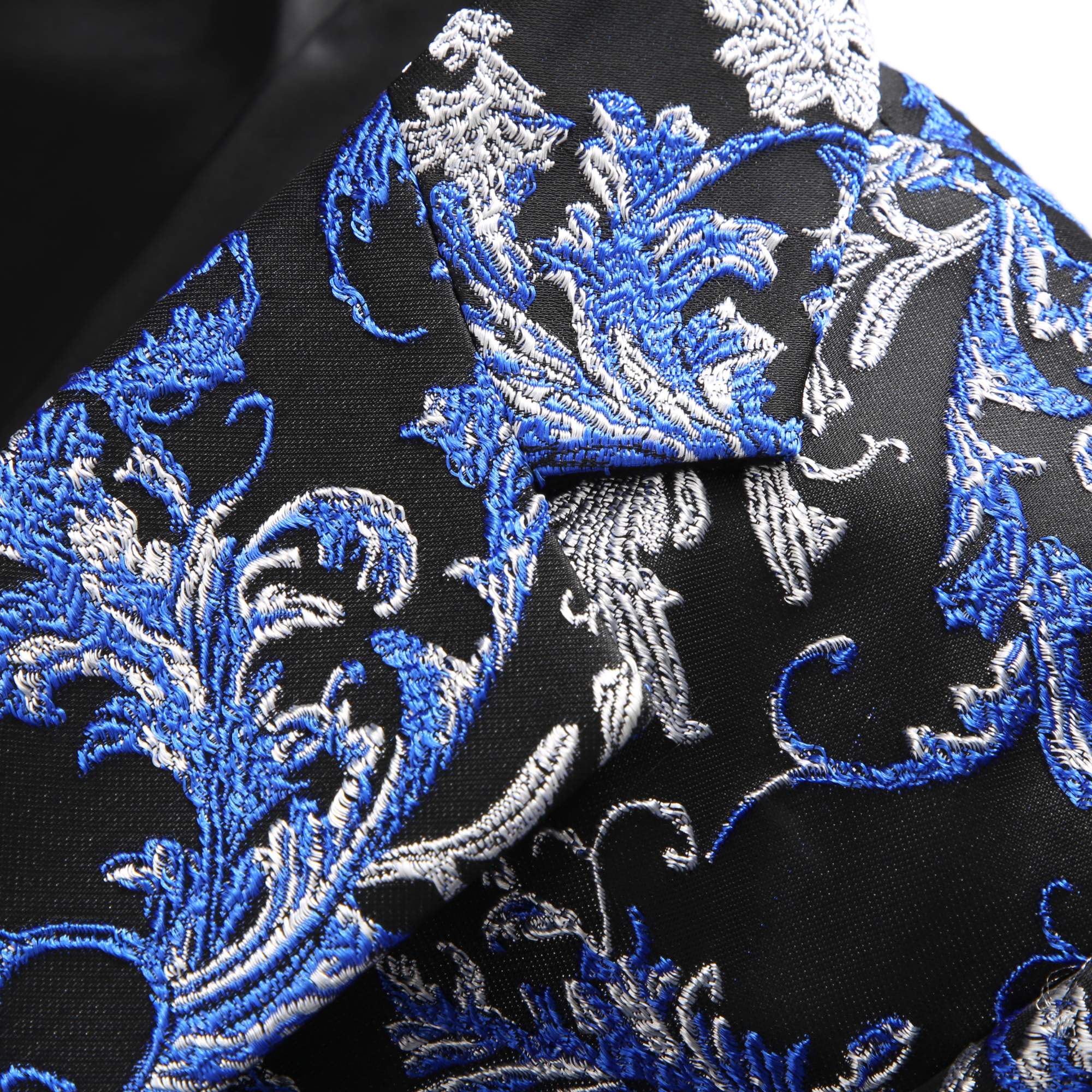 Elegant Gold Floral Dinner Jacket S8695