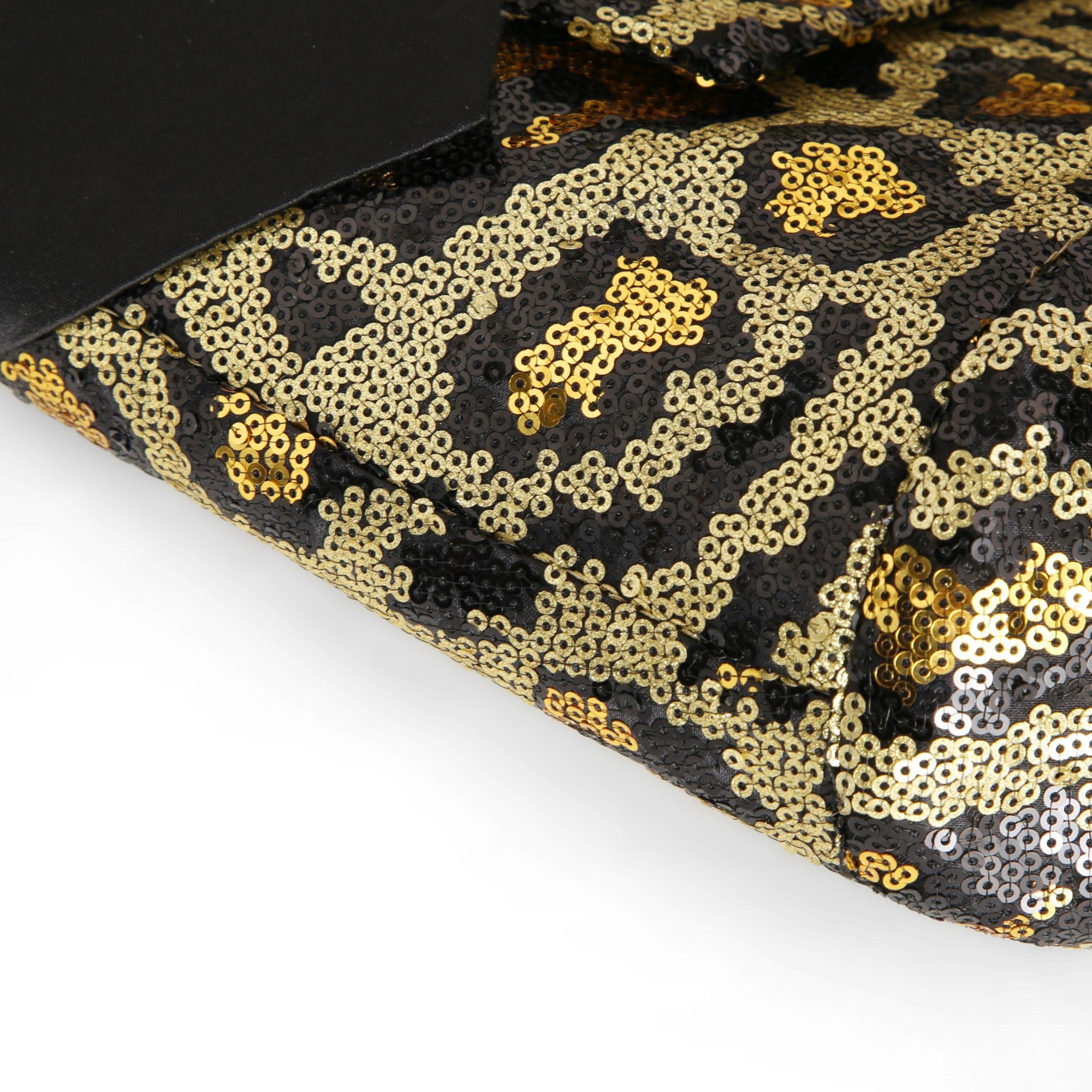 Dazzling Sequined Animal Print Jacket S8697