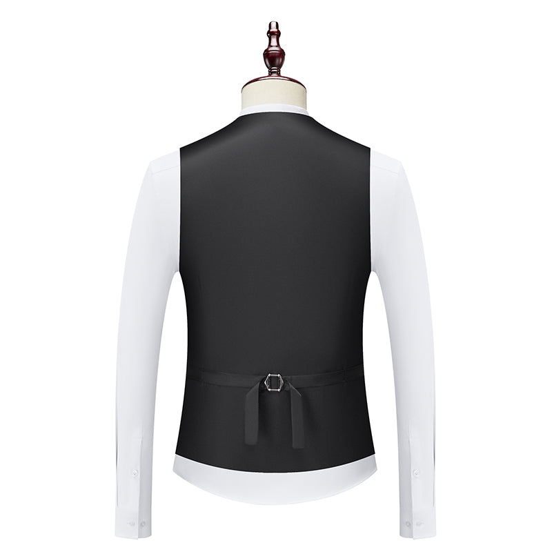 3 Piece Solid Color Classic Suit S8578-DOOHOOB