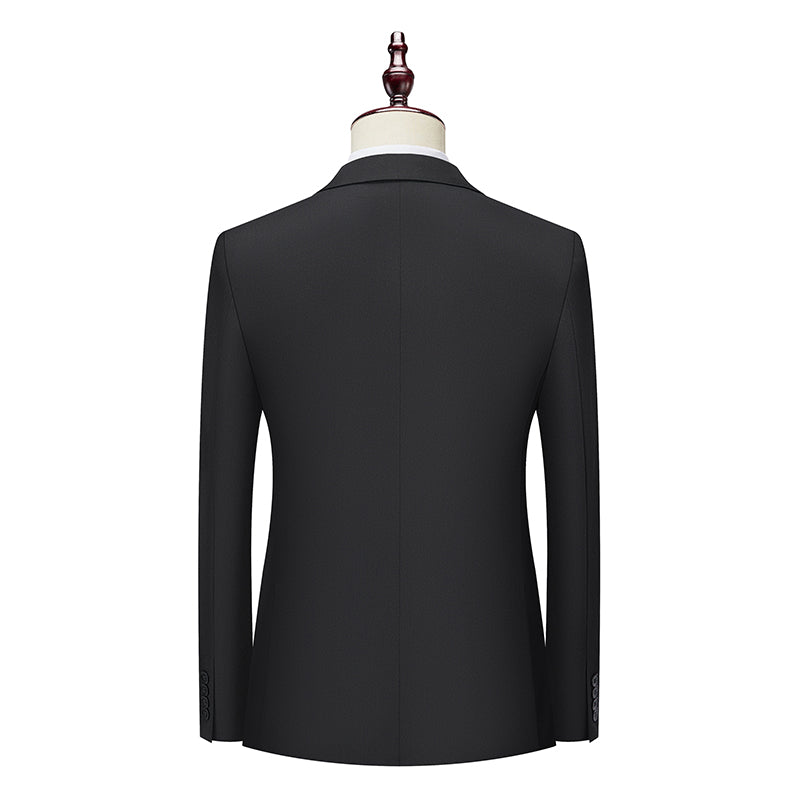 3 Piece Solid Color Classic Suit S8578-DOOHOOB