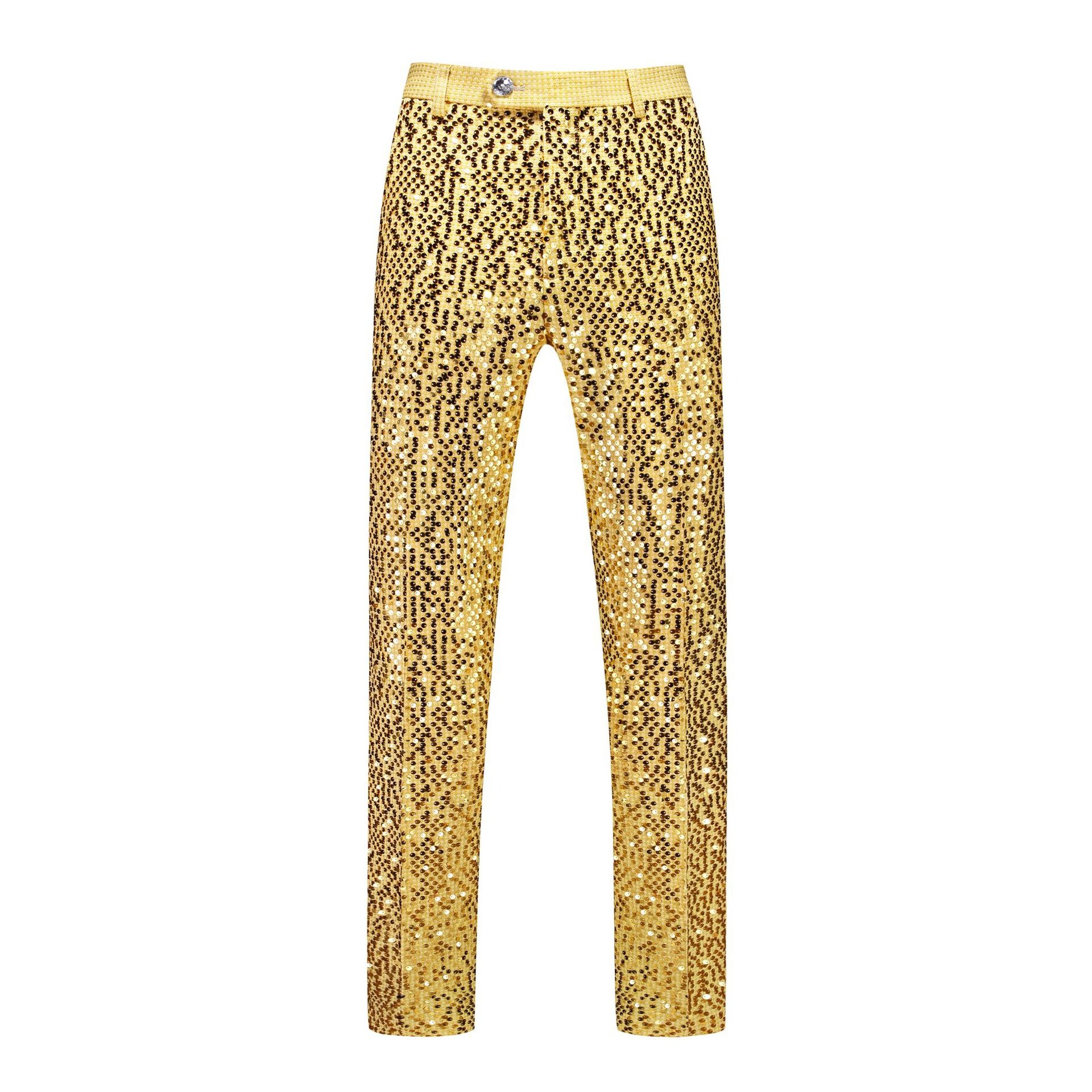 Doohoob Black-White Sequin Suit S8614