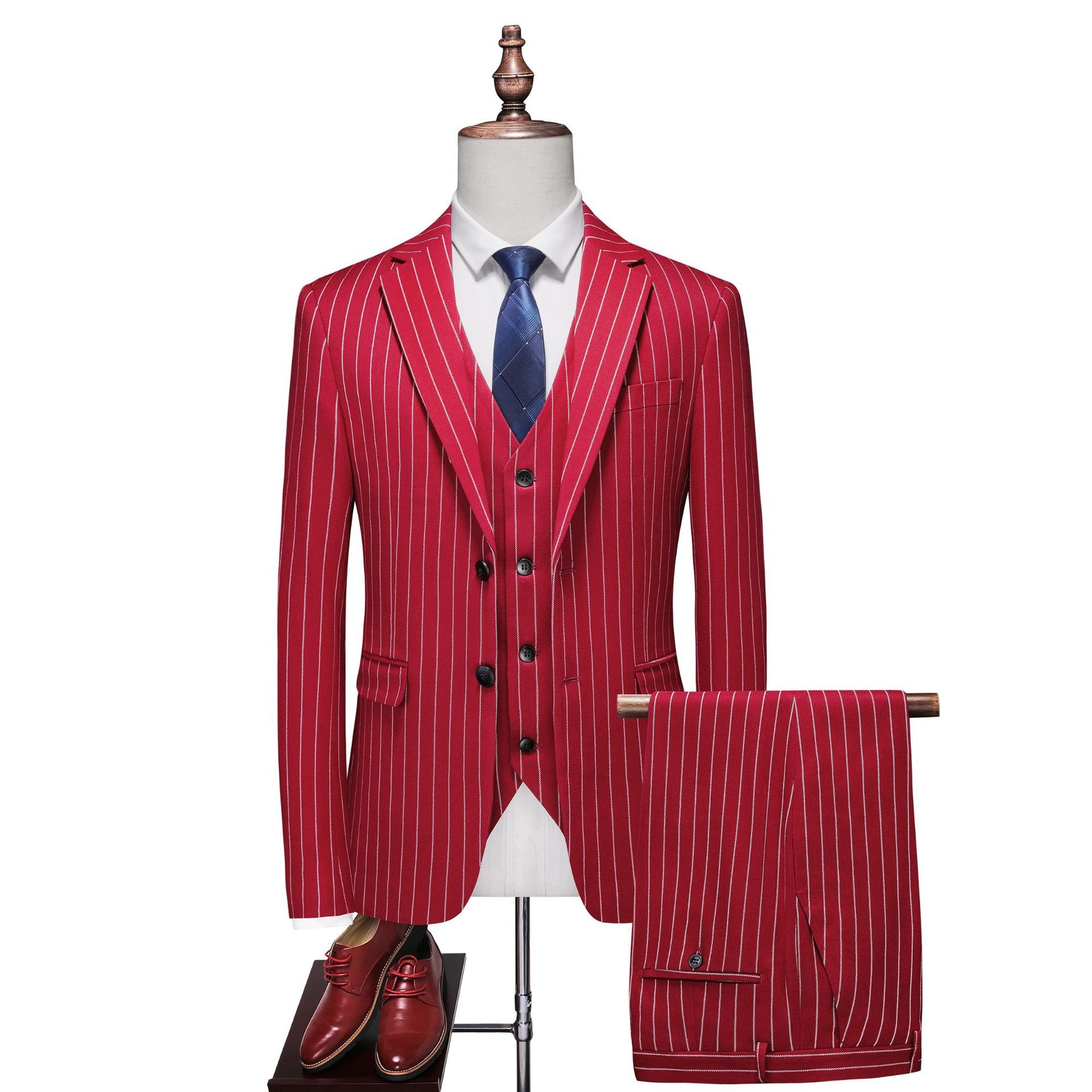 Doohoob Blue Stripe Suit S8616