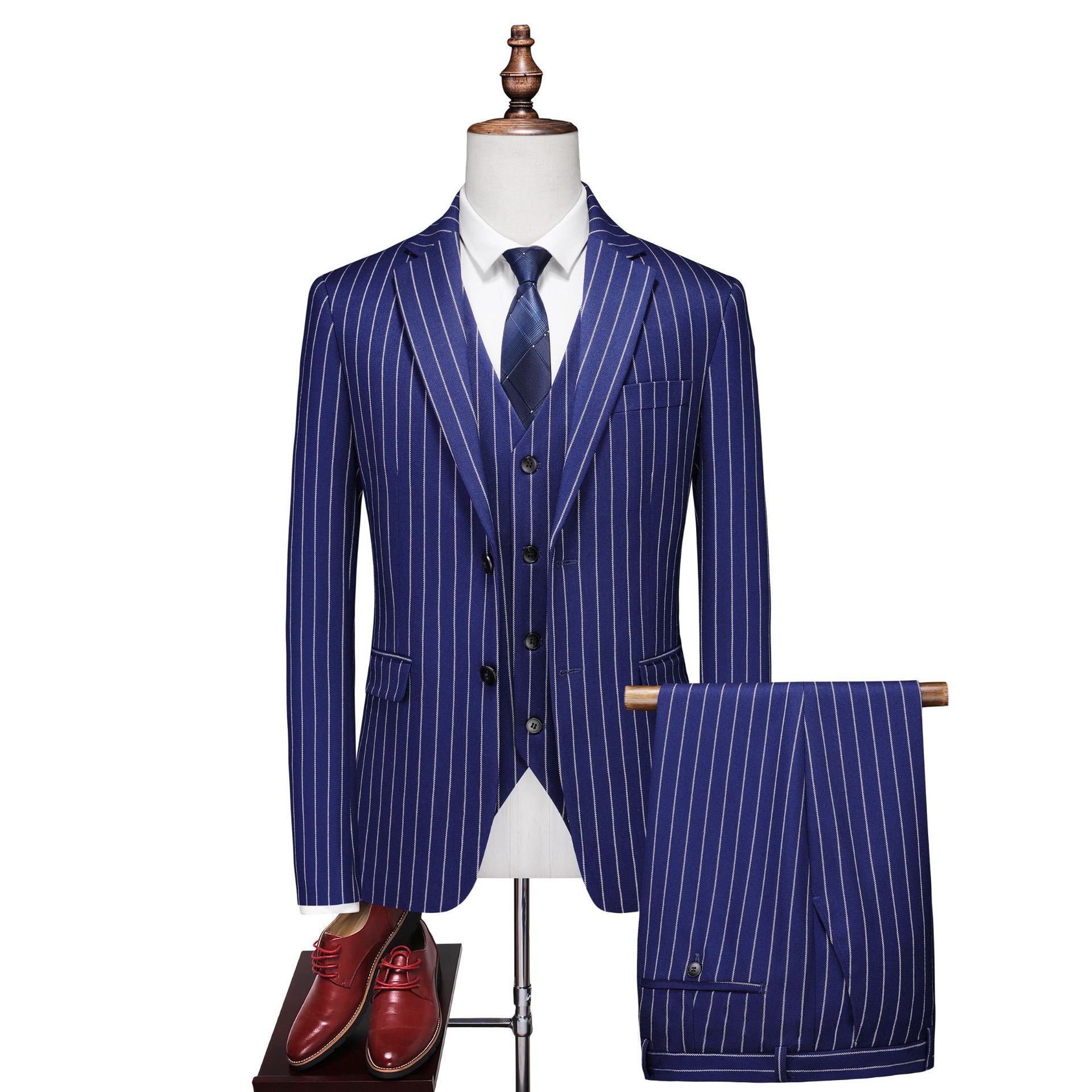 Doohoob Blue Stripe Suit S8616