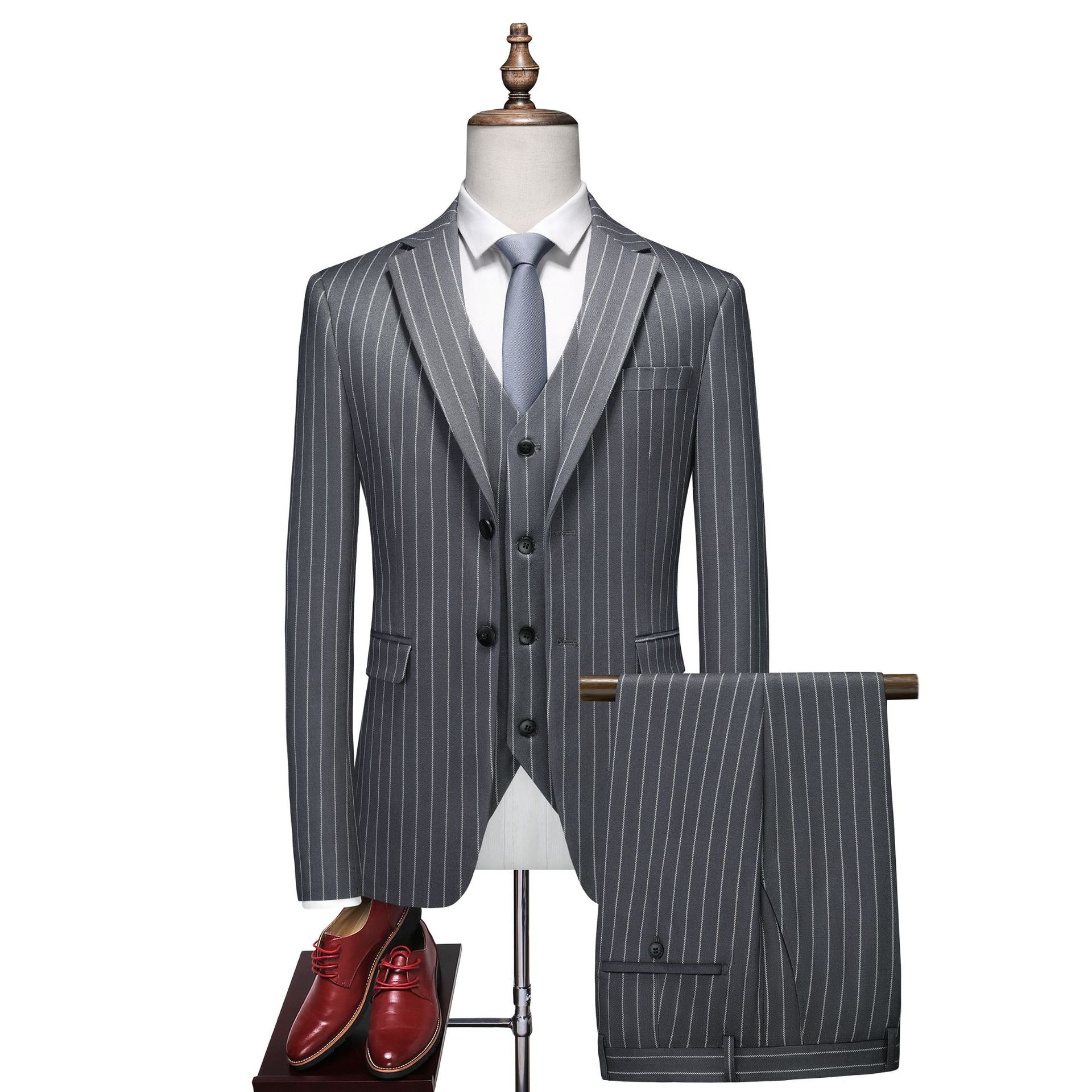 Doohoob Blue Stripe Suit S8616
