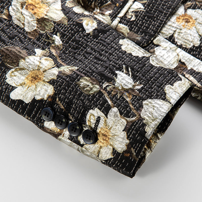 Slim Jacquard Blazer S8219-DOOHOOB