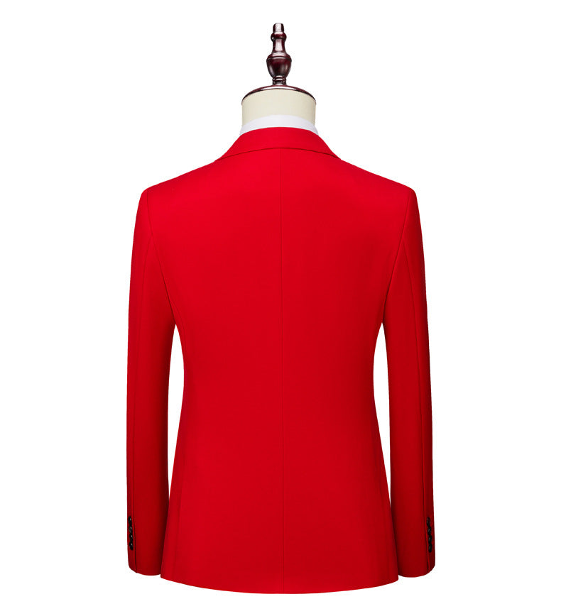 Solid-color Waist-skimming Blazer S8223-DOOHOOB