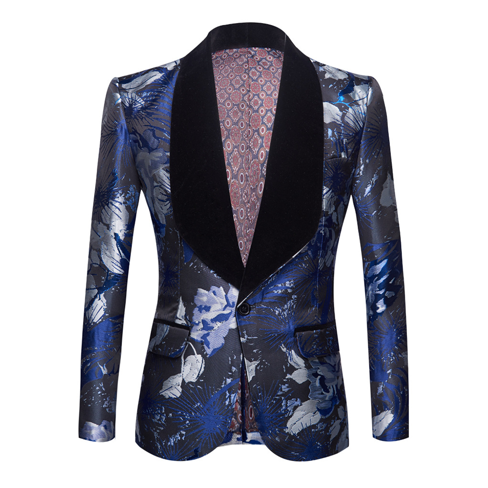 Abstract Roses Jacket and Vest Set M8019-DOOHOOB