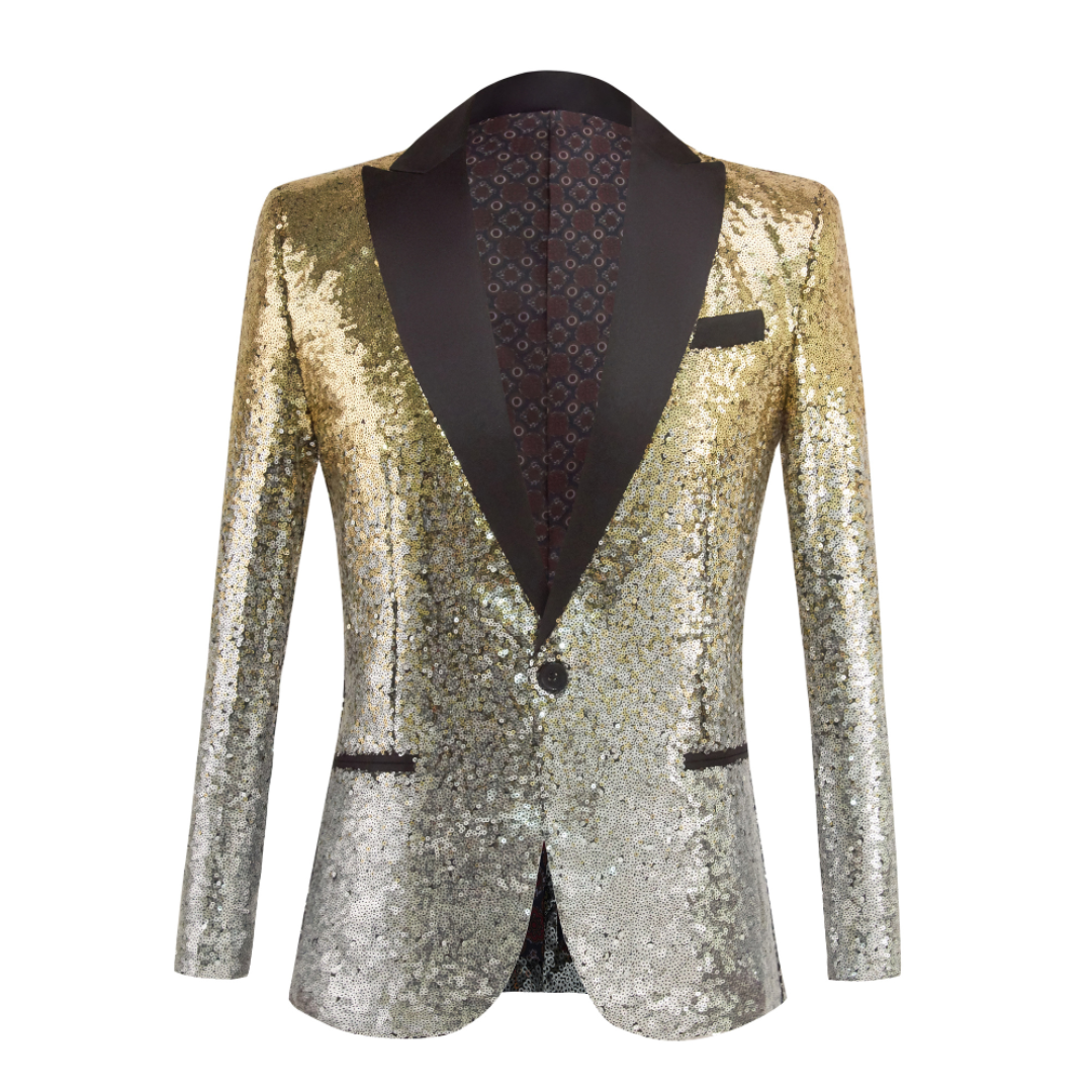 Golden Sequins Tuxedo M8049-DOOHOOB