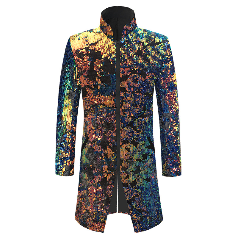 Multicolor Sequins Blazer S8400-DOOHOOB