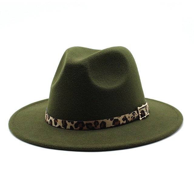 Belt Buckle Fedora Hat H8021-DOOHOOB