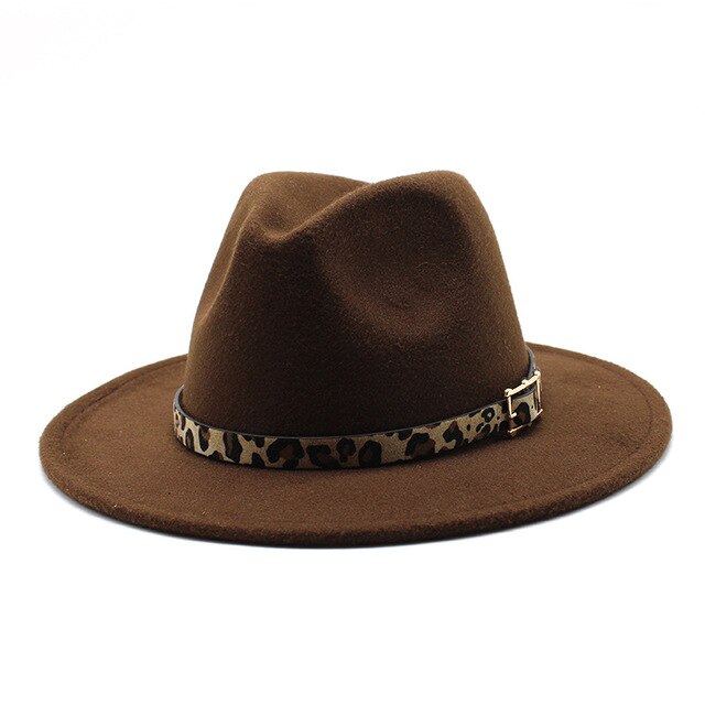 Belt Buckle Fedora Hat H8021-DOOHOOB