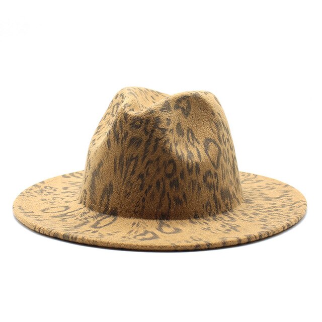 Beige Wool Fedora Hat H8020-DOOHOOB