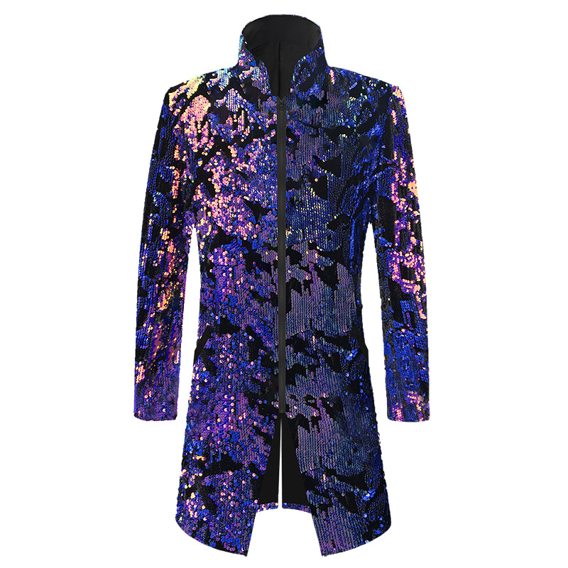 Multicolor Sequins Blazer S8400-DOOHOOB