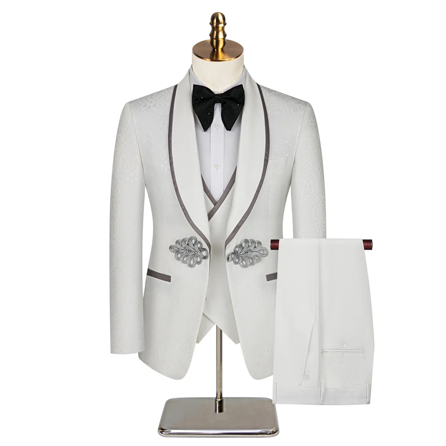 3 Piece Dapper Celebration Suit S8582-DOOHOOB
