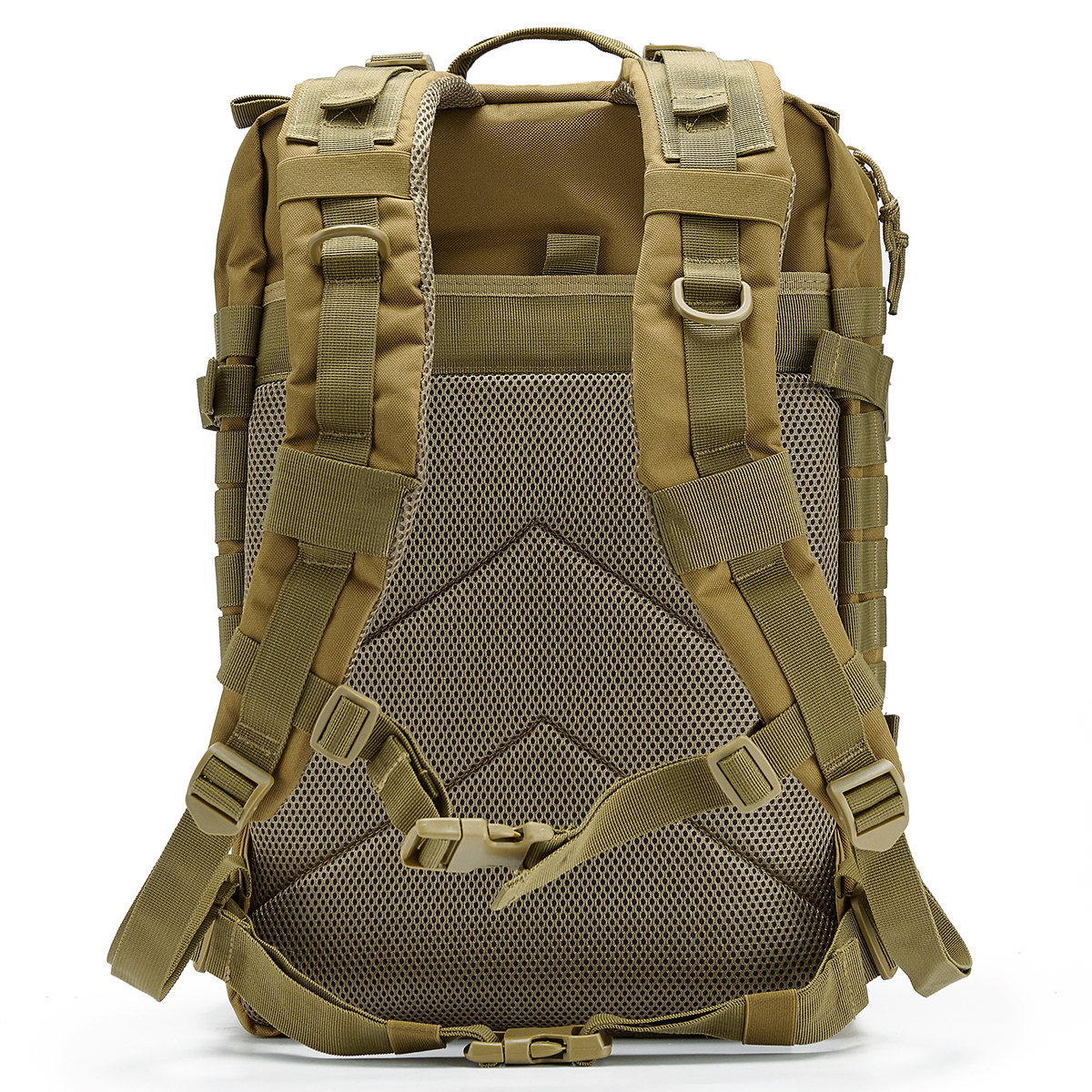 QT&QY 45L Military Tactical Backpacks For Men Camping Hiking Trekking Daypack Bug Out Bag Lage MOLLE 3 Day Assault Pack